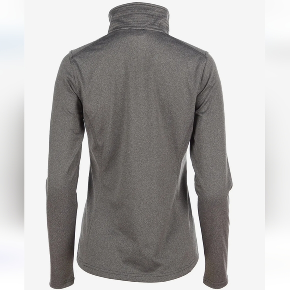 The North Face Women's Gray Tech Glacier ¼ Zip Fleece Pullover Top|Brand New| XL - Picture 2 of 10